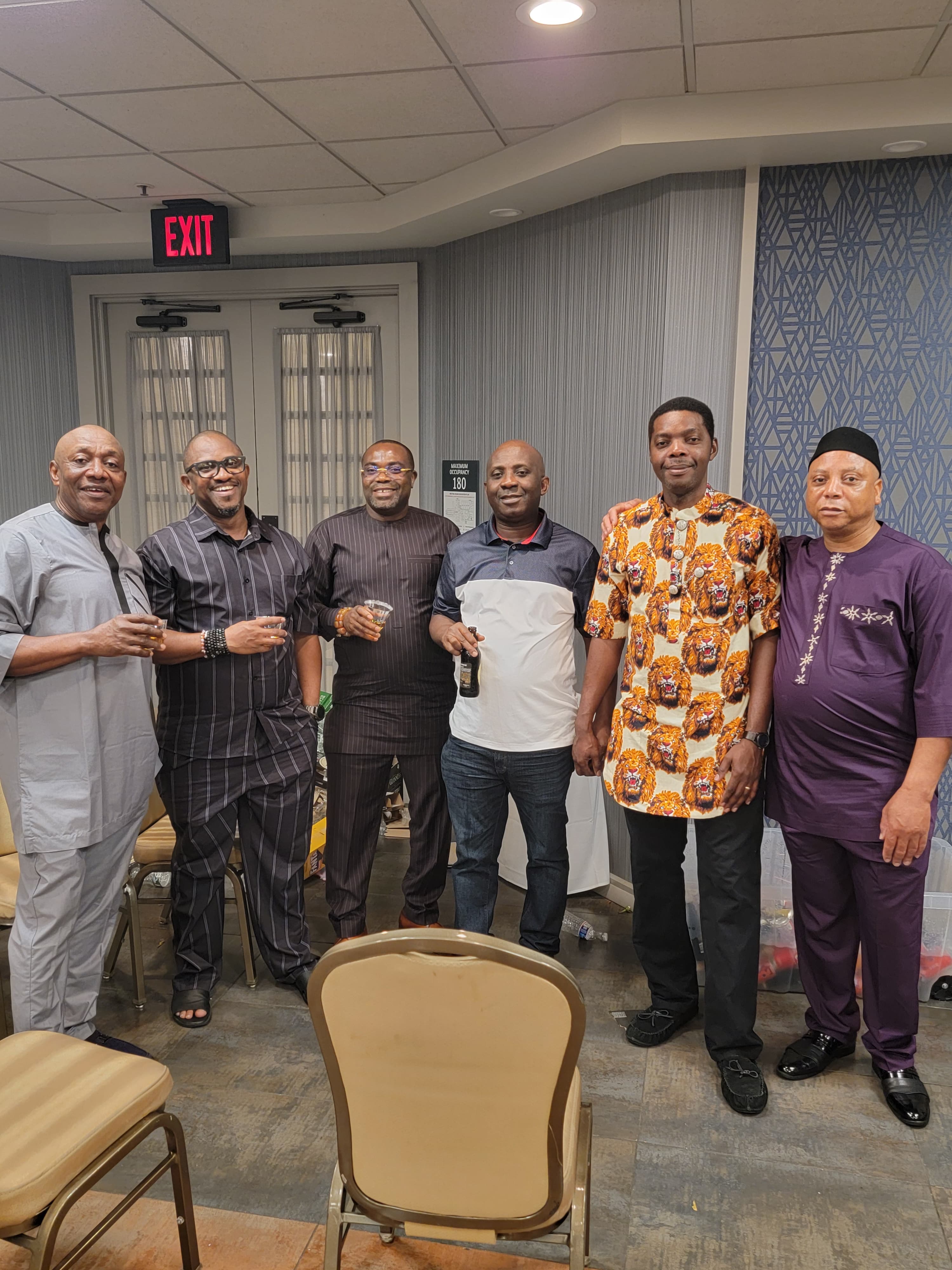Egbu Town Union members posing together at the 2024 convention in Maryland